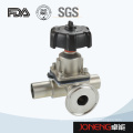 Válvula de diafragma sanitária pneumática de aço inoxidável (JN-DV1001)